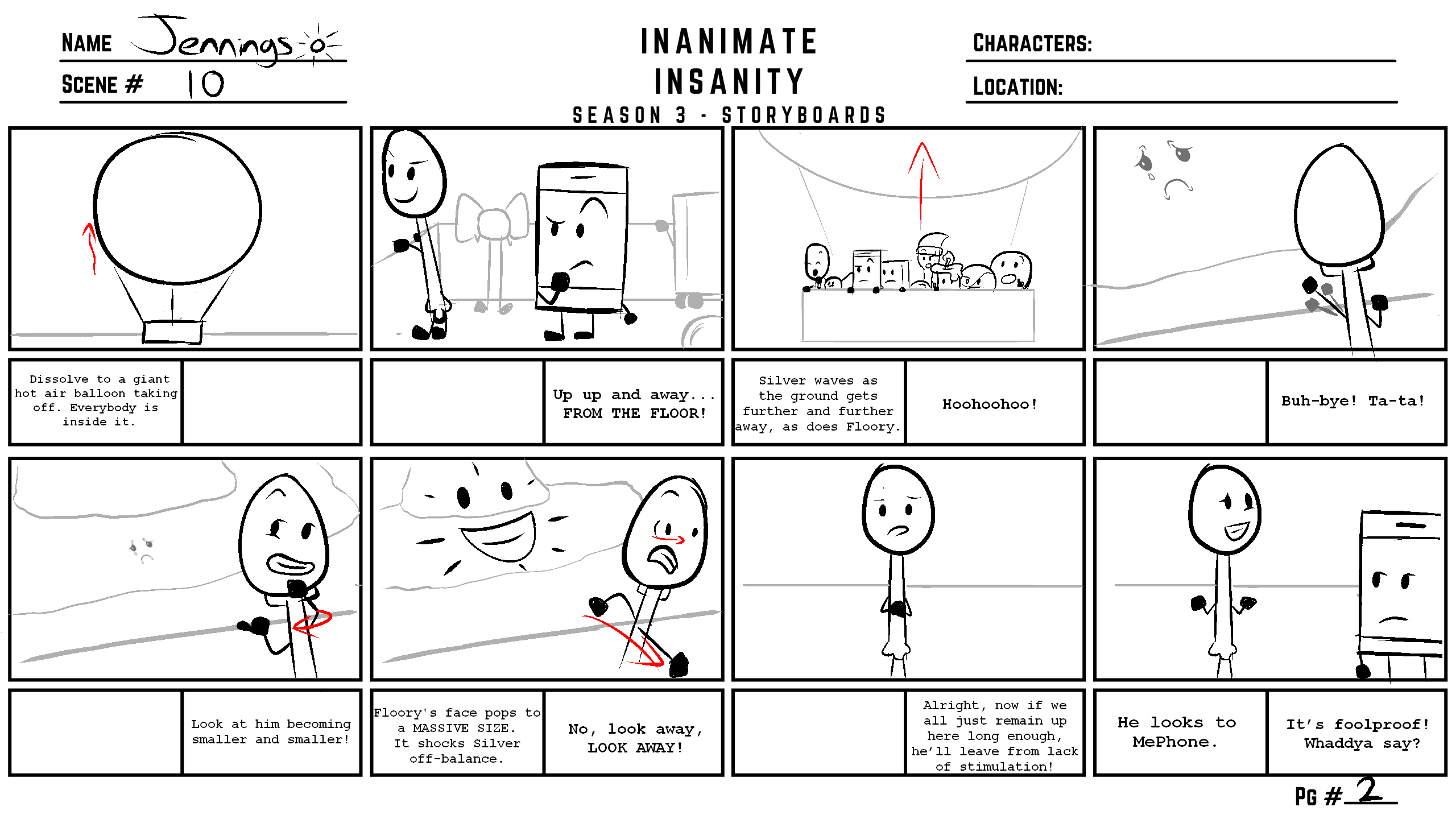 Inanimate Insanity Scene 10-2