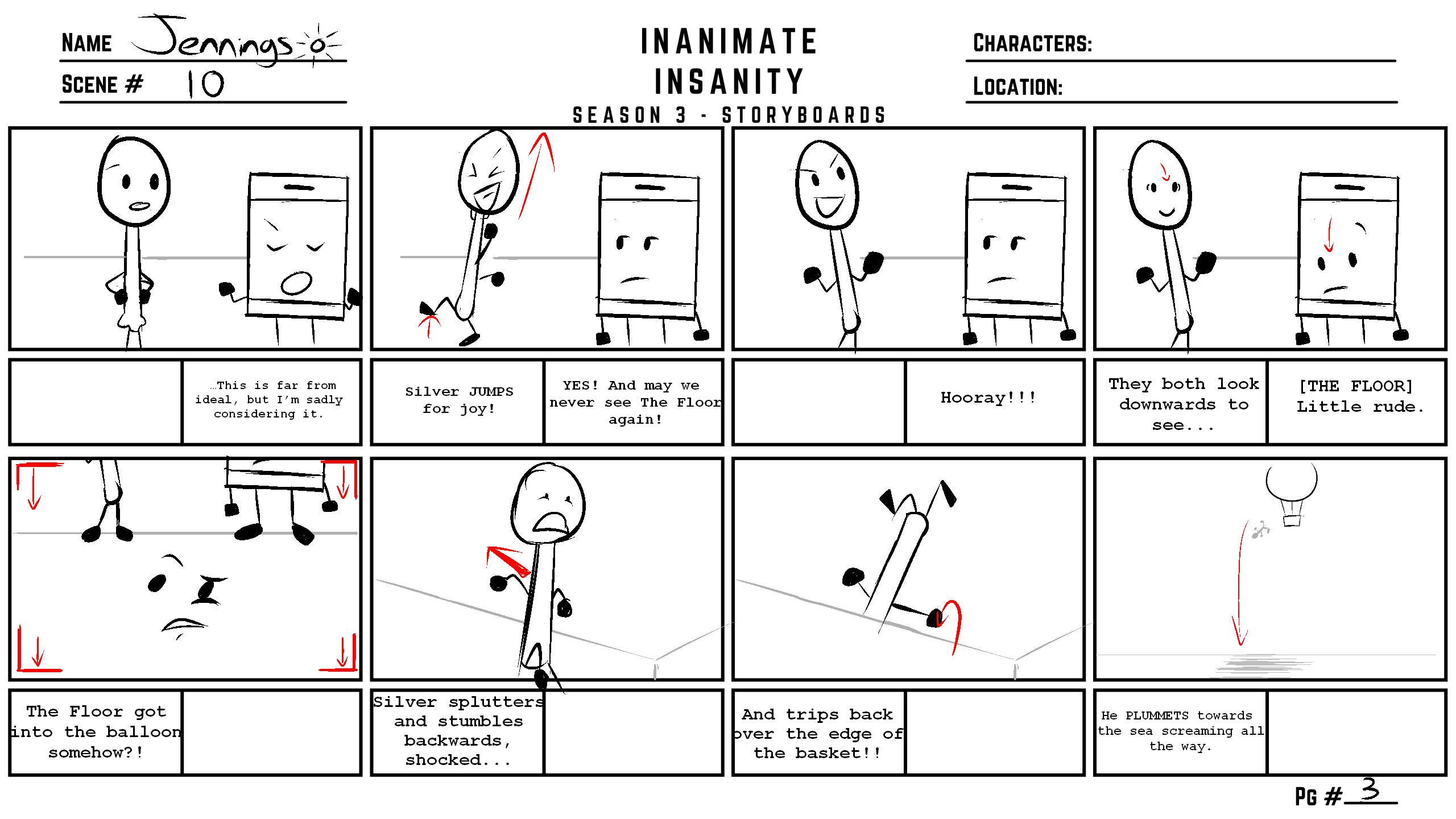 Inanimate Insanity Scene 10-3